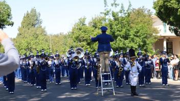 marching