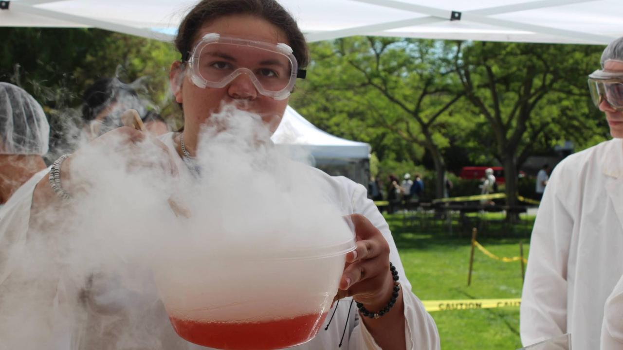 Liquid Nitrogen Sorbet
